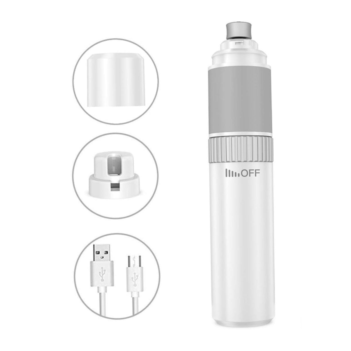 Adjustable USB Rechargeable Electric Pet Nail Grinder H4060