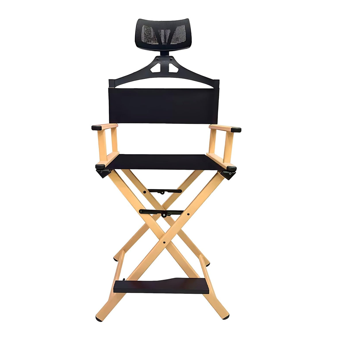 Gold Extra Tall Foldable Makeup Chair I214623