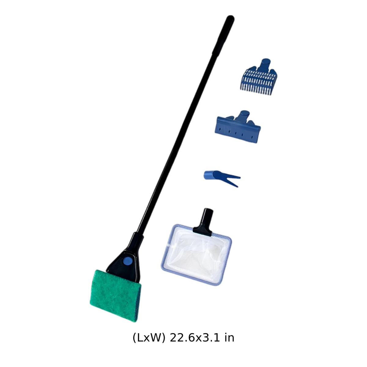 Aquarium Cleaning Kit 5 in 1 Extendable Fish Tank Cleaning Tool J2989