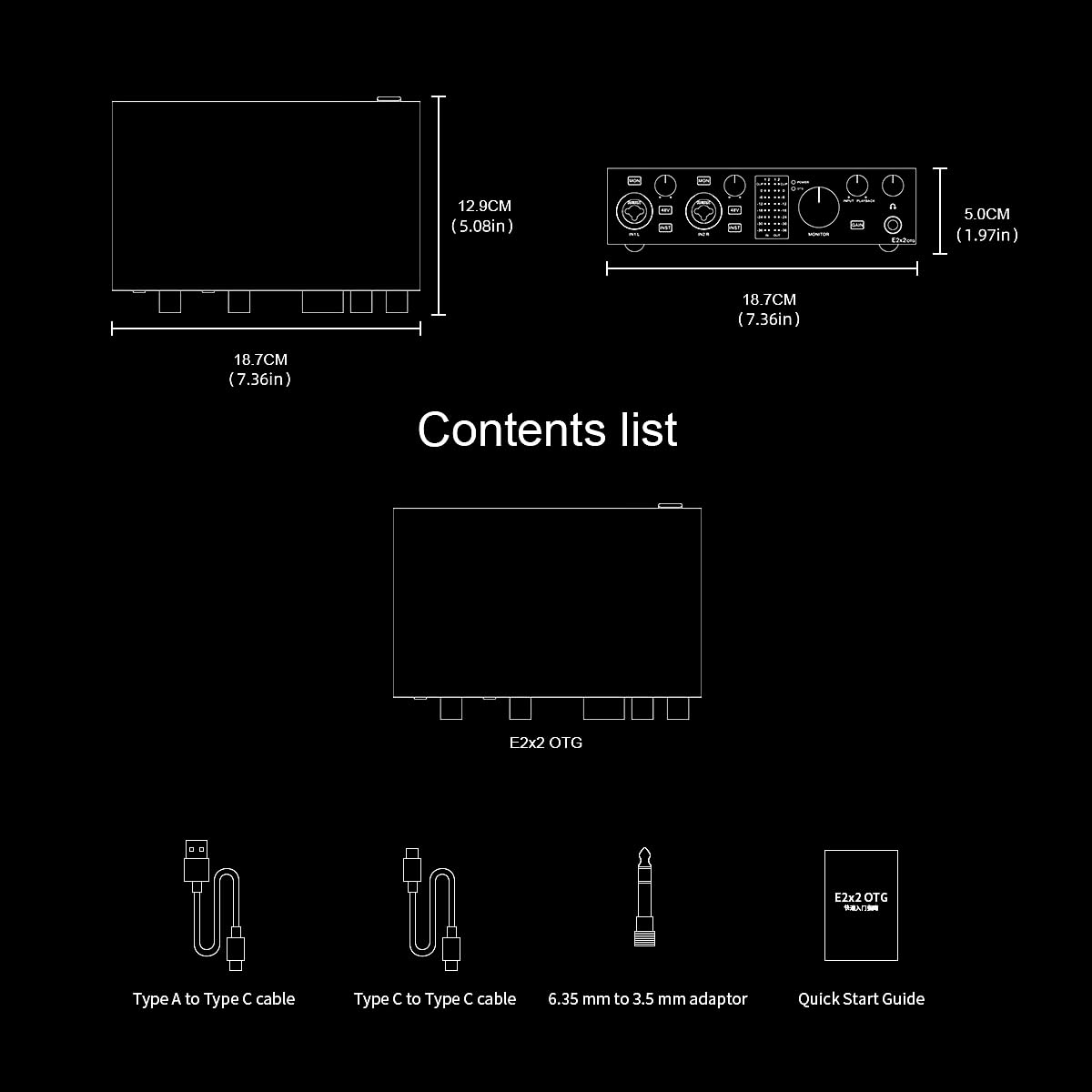USB Audio Interface White J724332