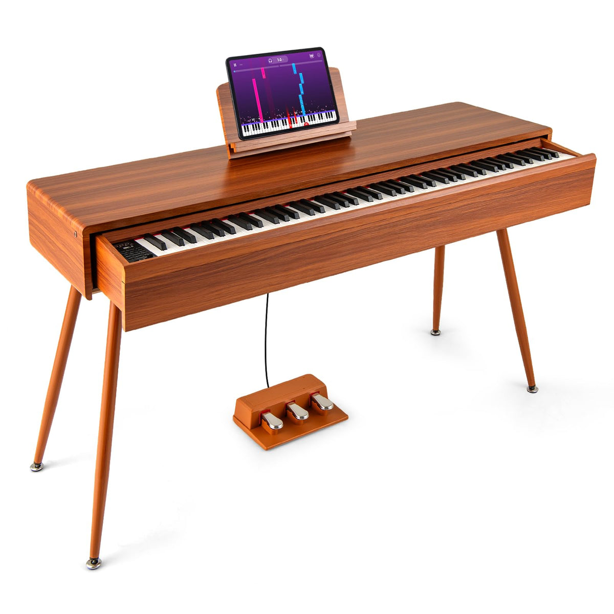 88 Key Weighted Digital Piano with Triple Pedals P578
