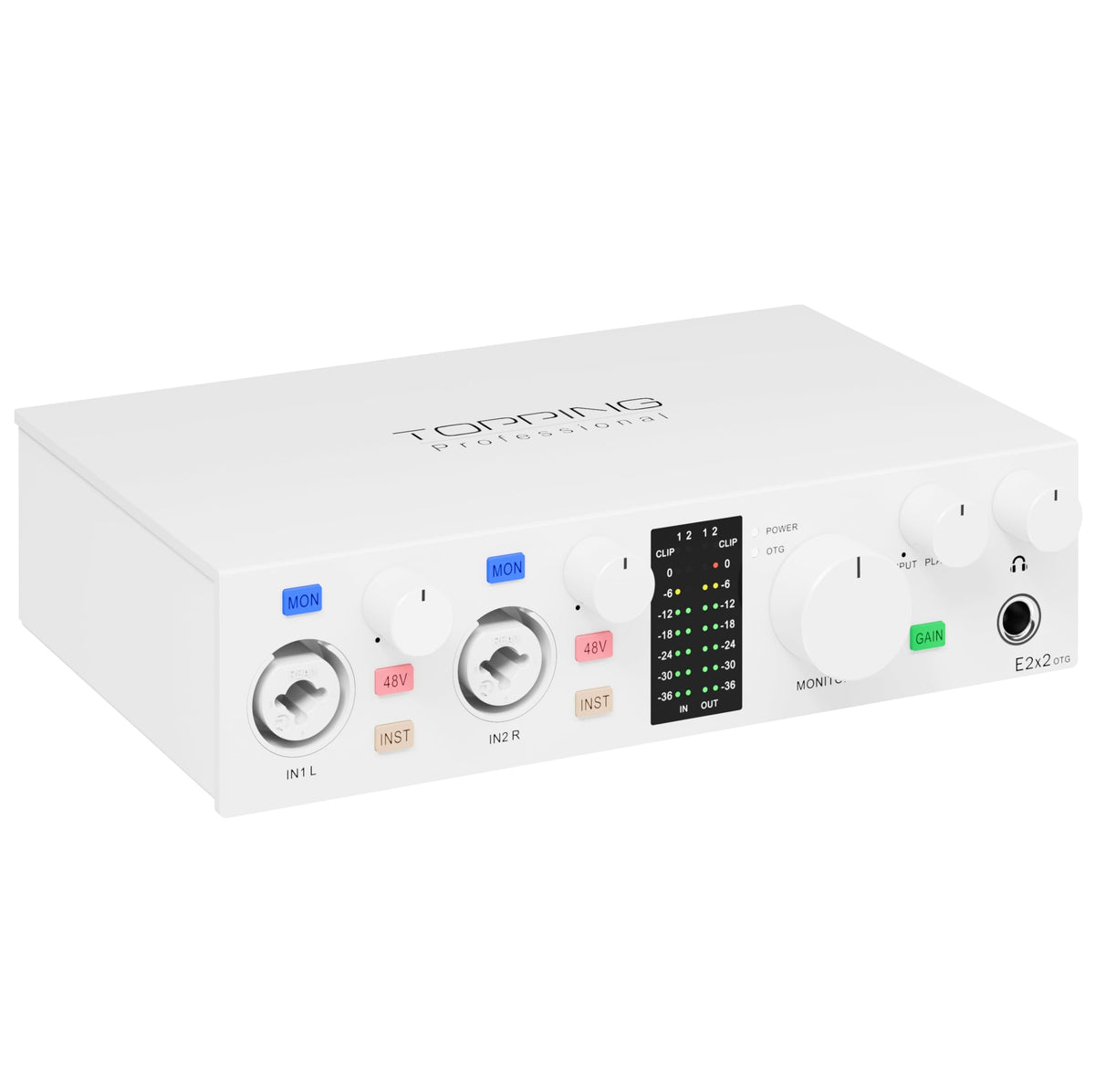 USB Audio Interface White J724332