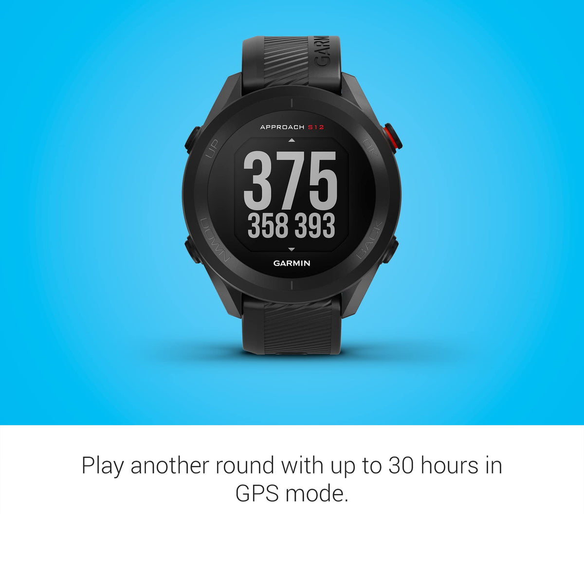 Black Golf Watch I37519