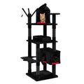 70-inch Multi-Level Black Cat Tree A139382
