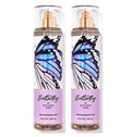 Butterfly Fine Fragrance Body Spray Mist Set of 2 U55082