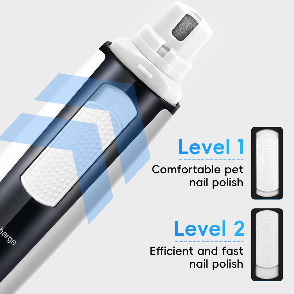 2-Speed Whisper-Quiet Electric Dog Nail Grinder R32740
