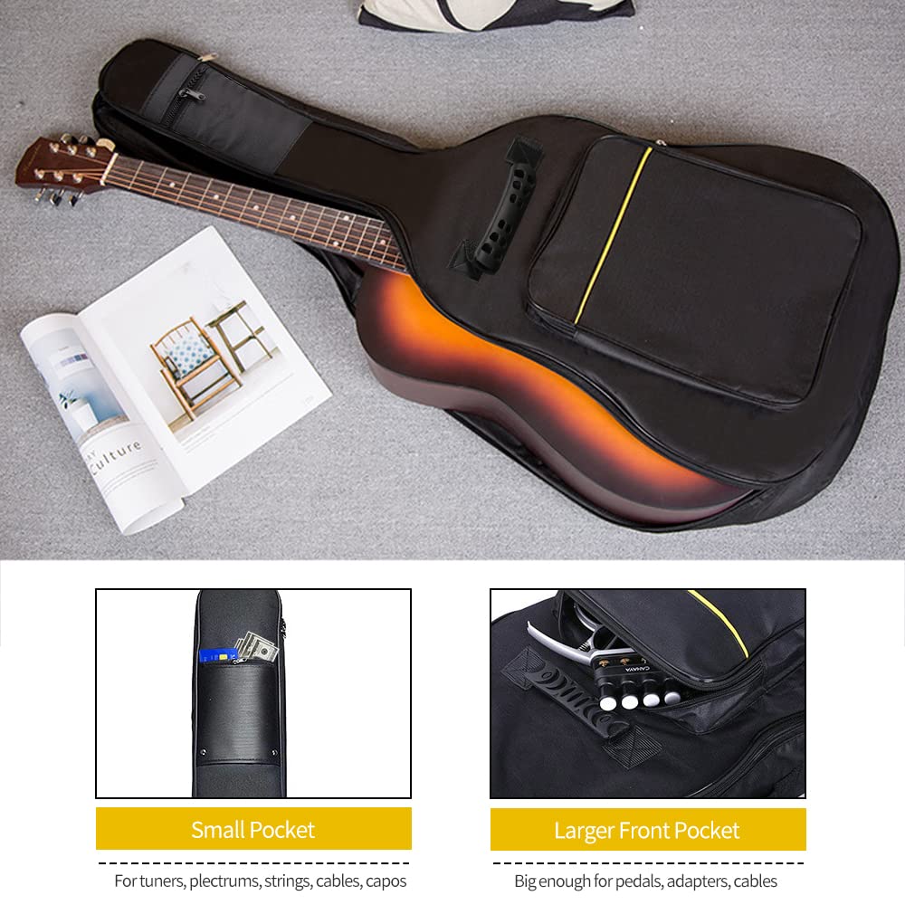 1/2/3 Pack 38-41 Inch Electric & Acoustic Guitar Bags I980176