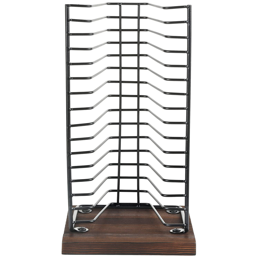 Black Metal CD Storage Rack D762502