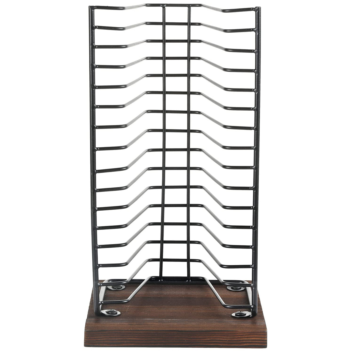 Black Metal CD Storage Rack D762502