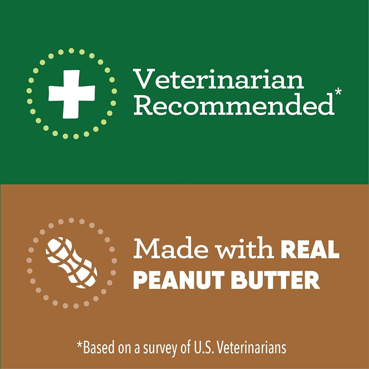 Peanut Butter Flavor Pill Pockets for Dogs 4 Pack A41815