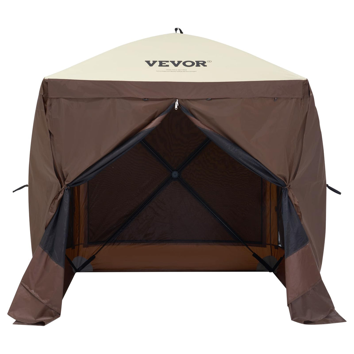 6 x 6 ft Pop Up Gazebo Tent with Mosquito Netting and Privacy Panels B873167