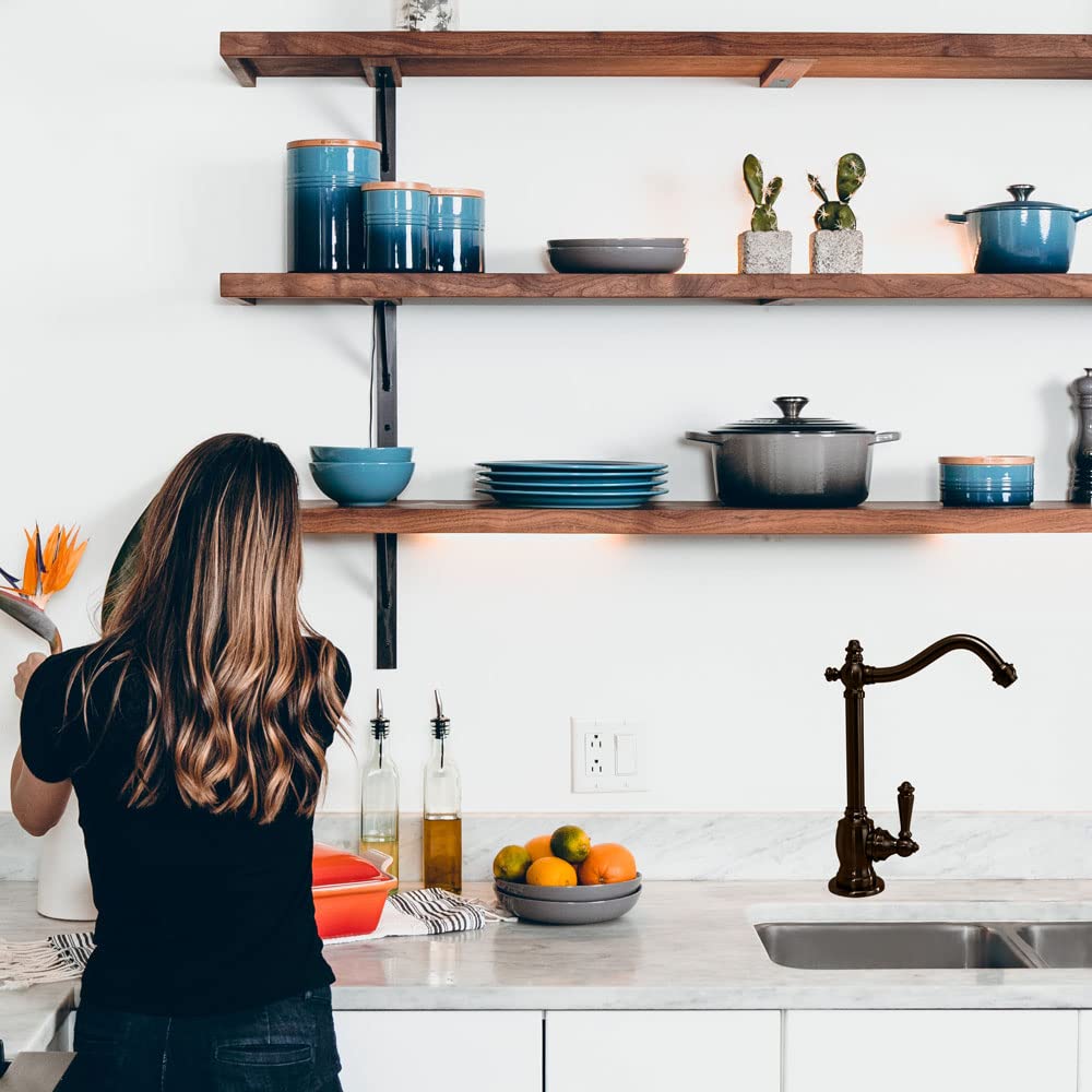 9" 1-Handle Hot Water Dispenser Faucet with Heating Tank, Oil Rubbed Bronze Q77133