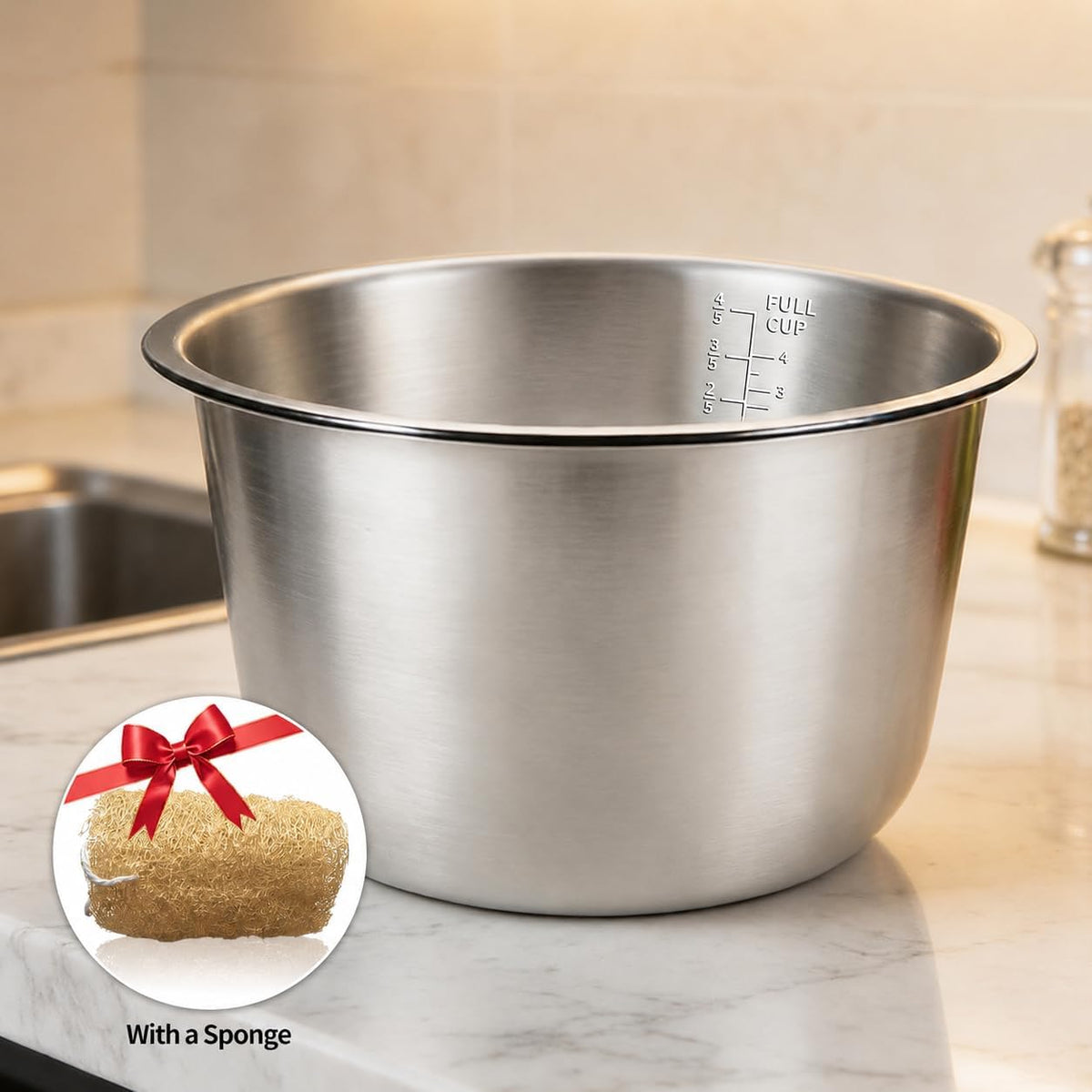 Stainless Steel Replacement Inner Pot Bowl A222692