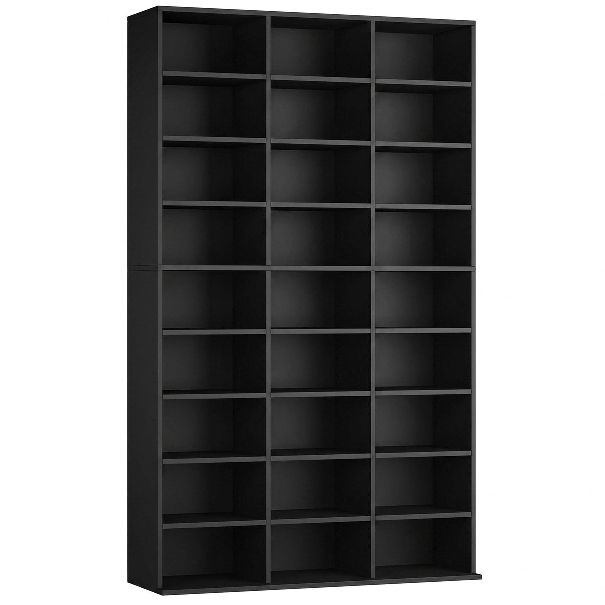 75'' H Black 27 Cube Bookshelf K9806