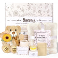 Get Well Soon Gift Basket with Blanket, Mug, Teddy Bear, Aromatherapy S386490