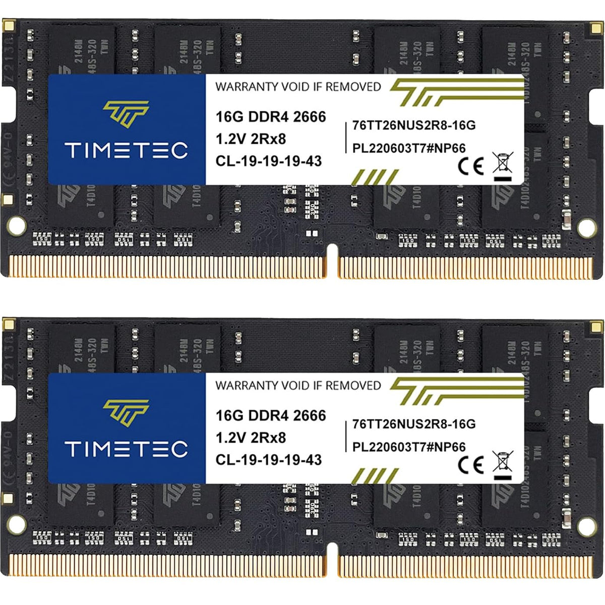 32GB Kit DDR4 2666MHz SODIMM Laptop RAM N509629