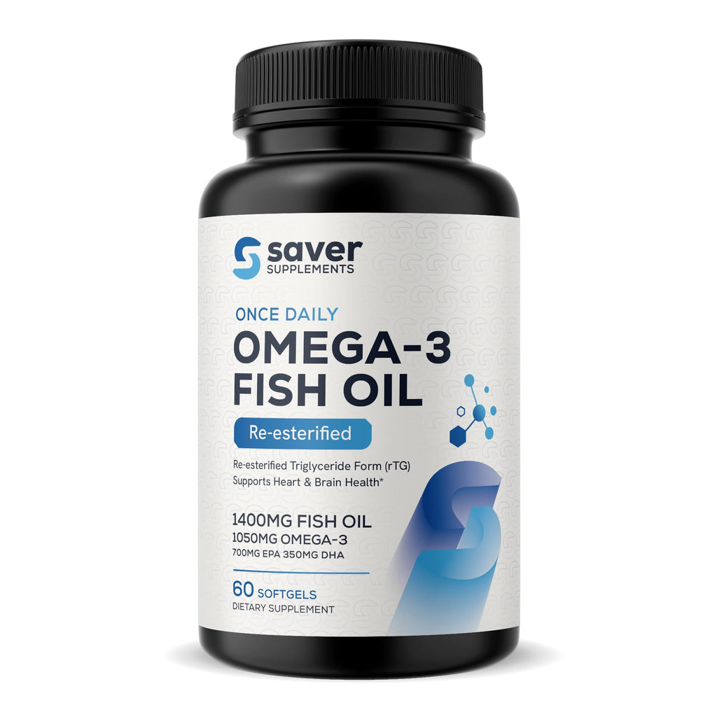 Omega 3 Fish Oil 1400 mg 60 Softgels U899392