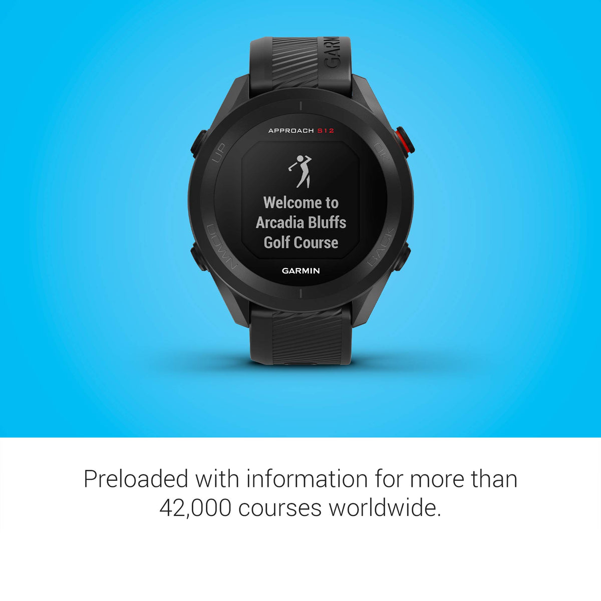 Black Golf Watch I37519