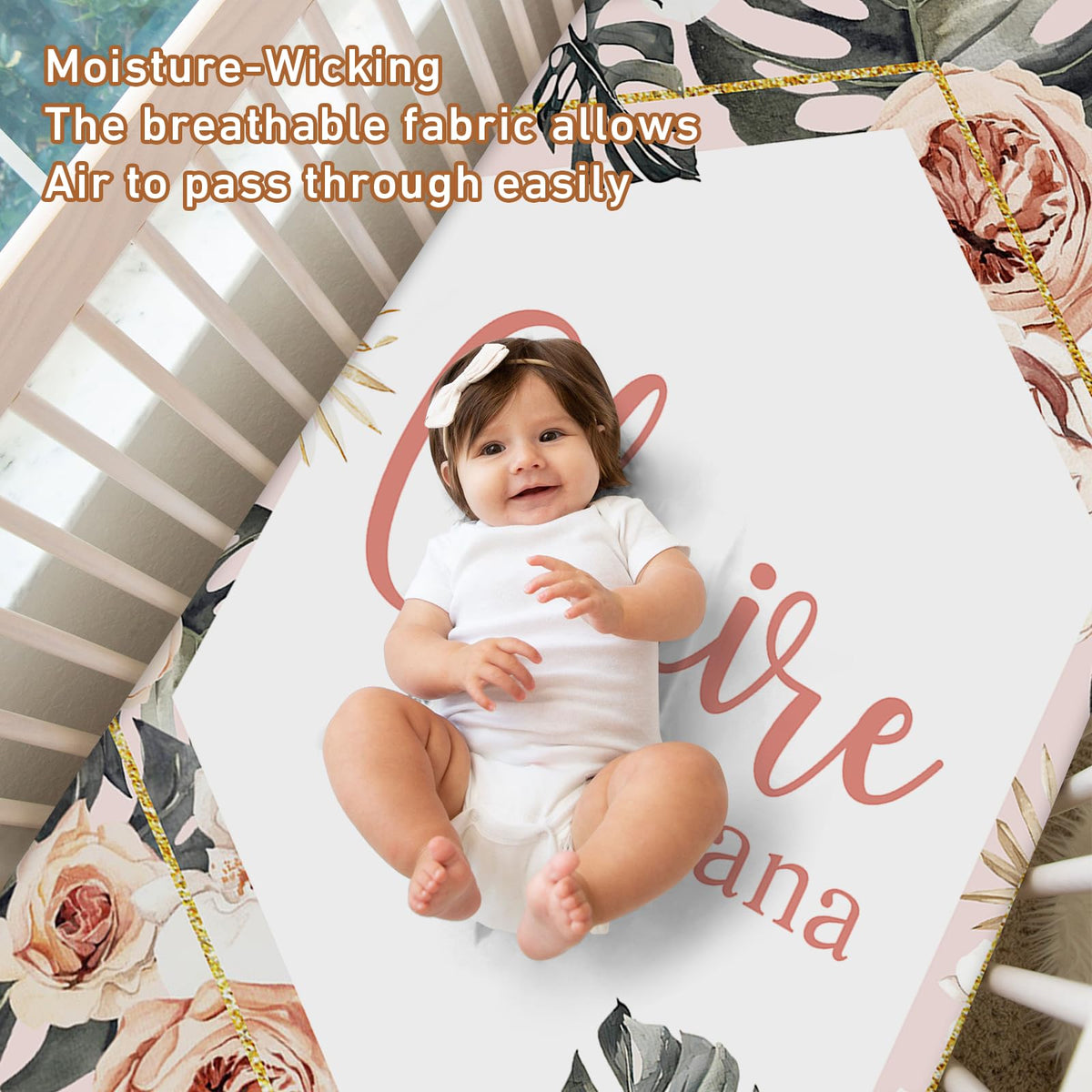 Fitted Crib Sheets 2 Piece Microfiber Toddler Mattress Sheet L7638