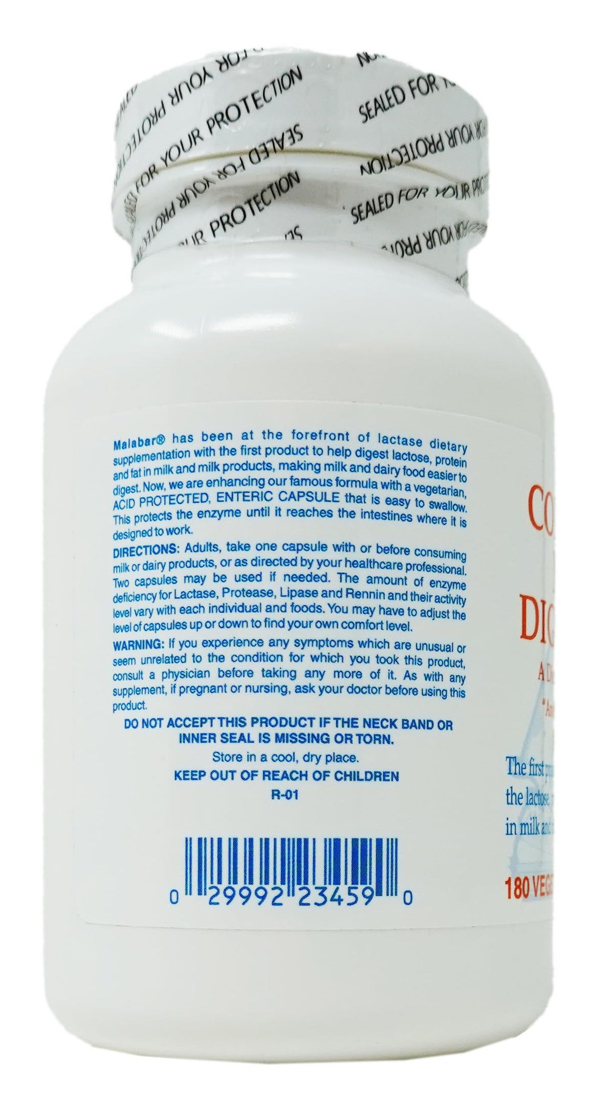 Milk Digestant 180 Count B42828