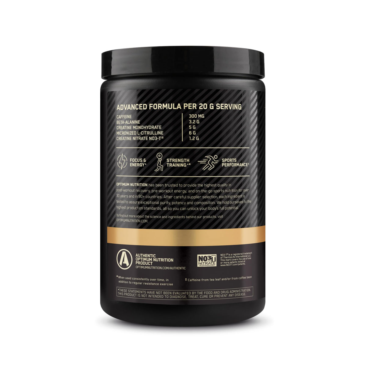 Pre Workout with Creatine Beta-Alanine L-Citrulline and Caffeine, Strawberry Mango Daiquiri, 20 Servings E367063