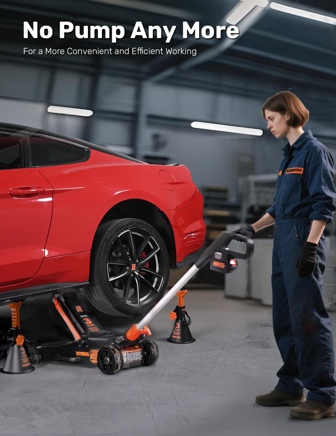 3 Ton Low Profile Electric Floor Jack U859