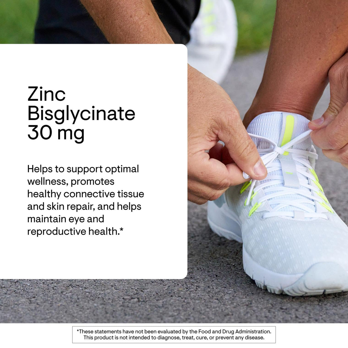 Zinc Bisglycinate 30 mg 60 Capsules A988113