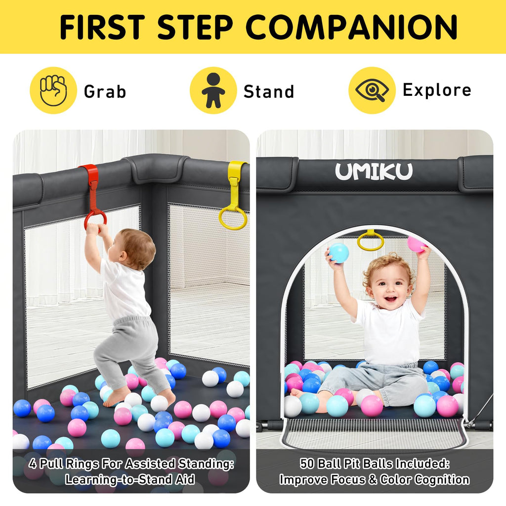 Foldable Baby Playpen 50X50 O194