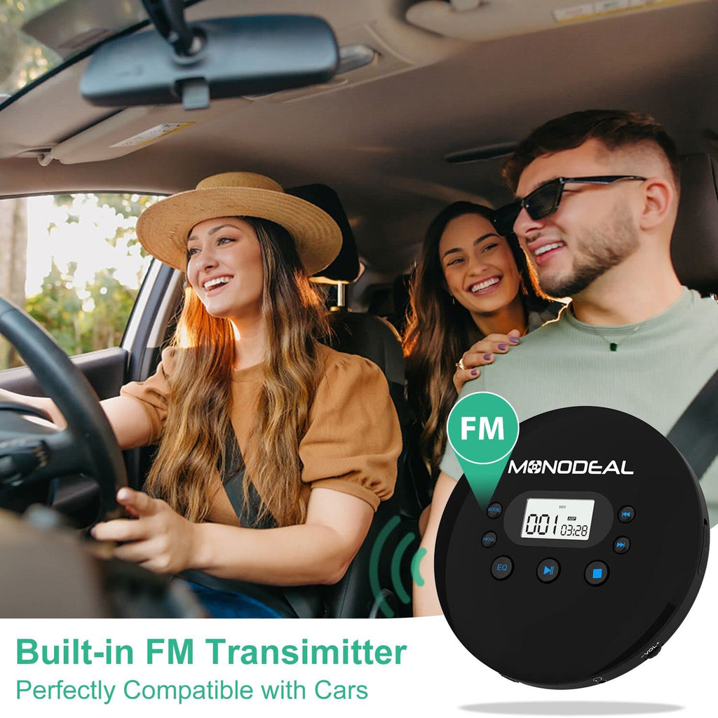Portable CD Player with FM Transmitter R8137