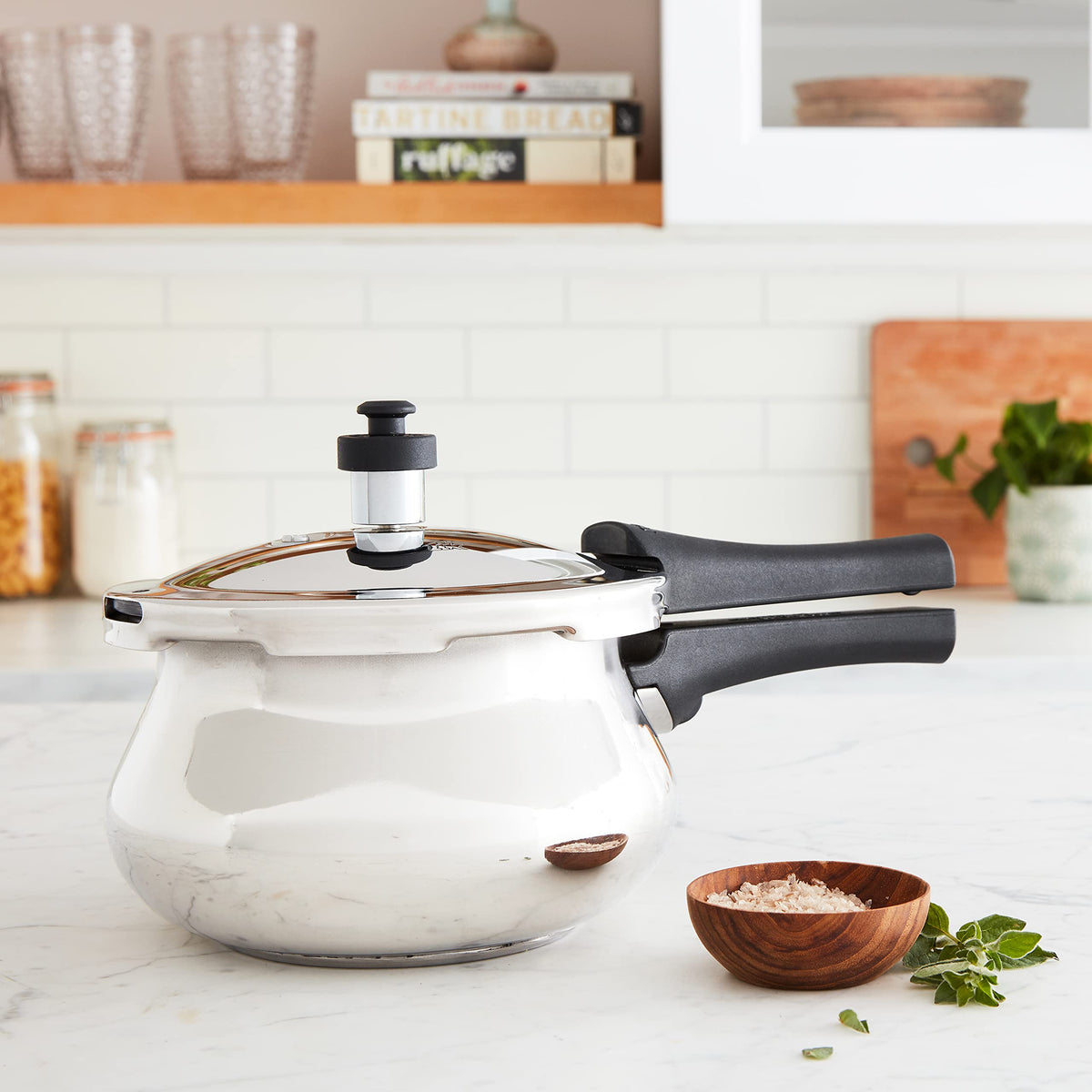 Stainless Steel 2-Liter Pressure Cooker Z139675