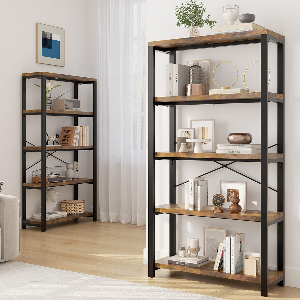 5-Tier Adjustable Bookshelf K969