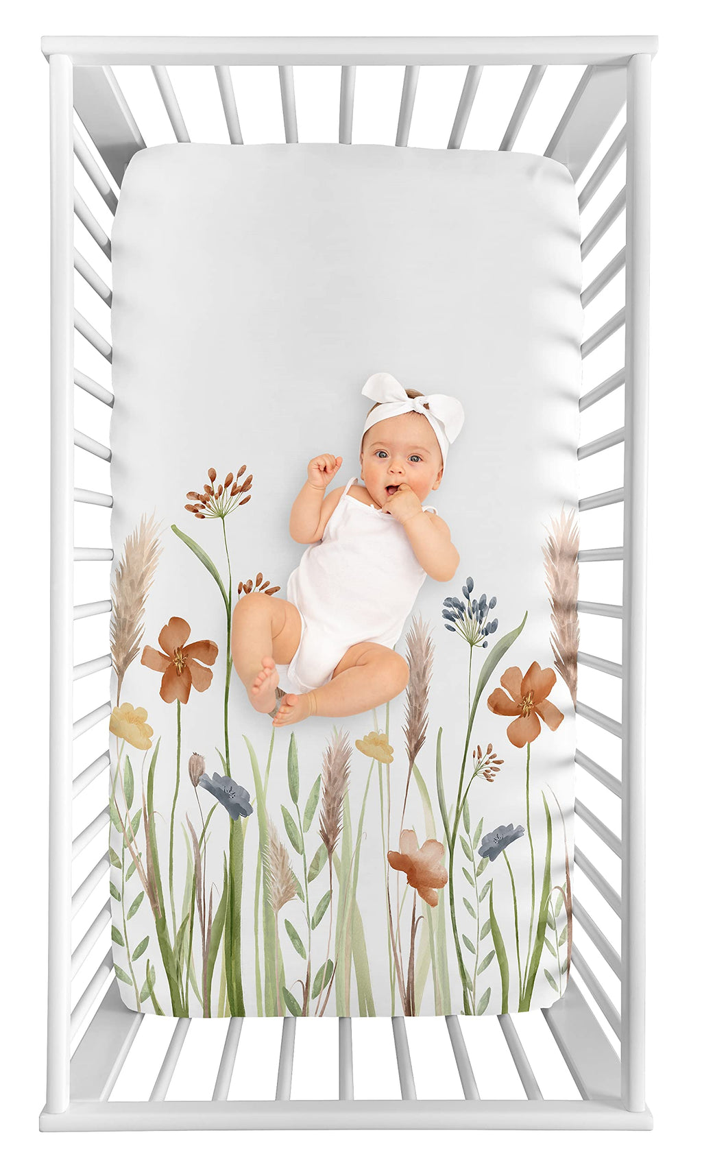 3-Piece Baby Crib Sheets Set Fitted Standard Size J34779