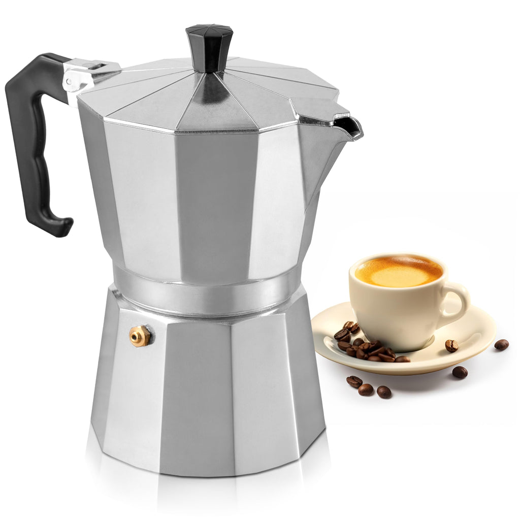 3 Cup Moka Pot Stovetop Espresso Maker Y200