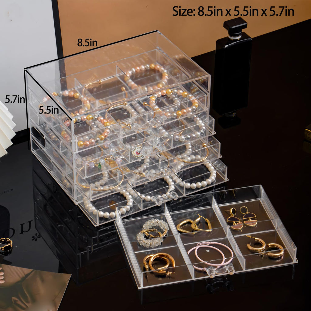 Earring Organizer Box 30 Compartments M973
