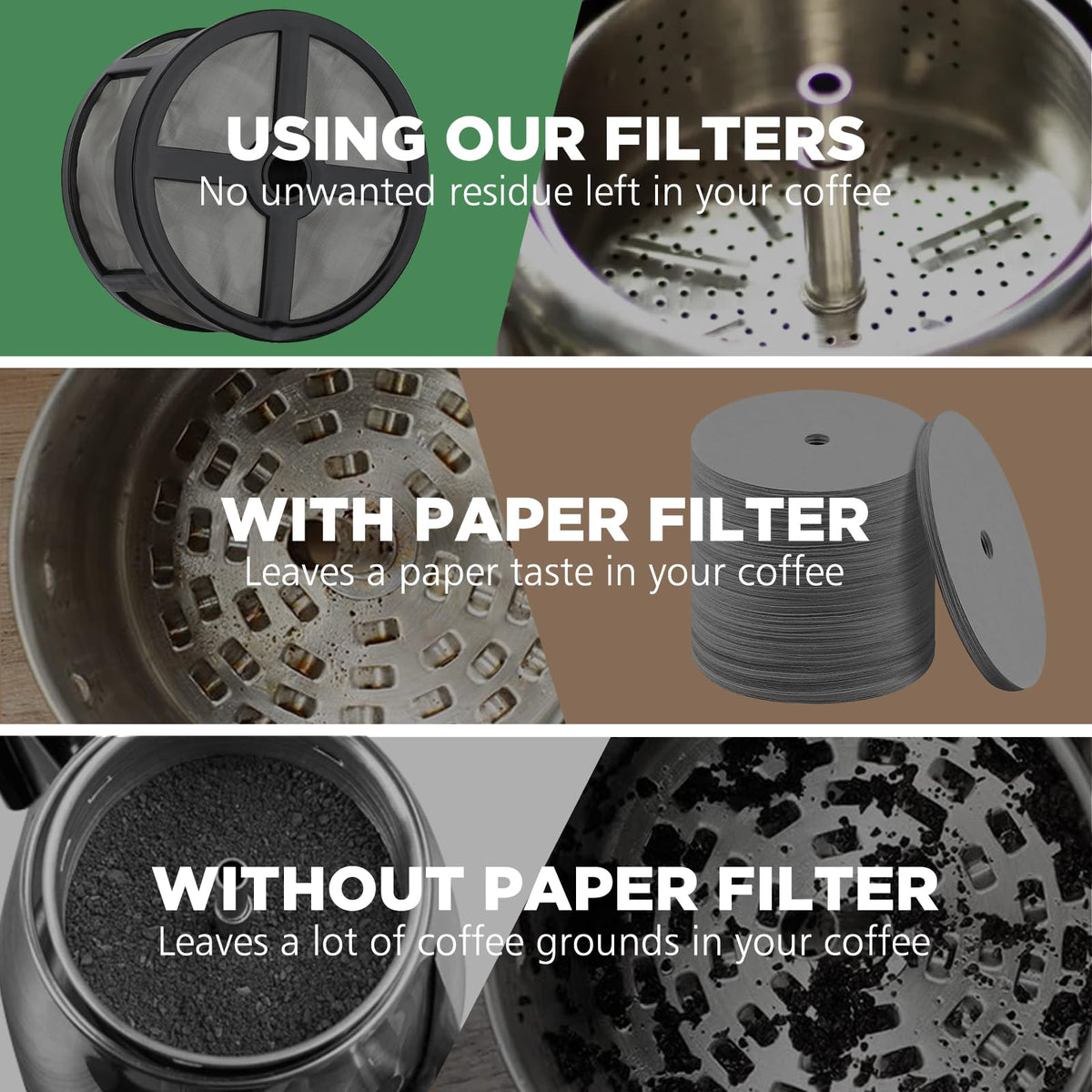 Reusable Coffee Filters 12 Cup T5524