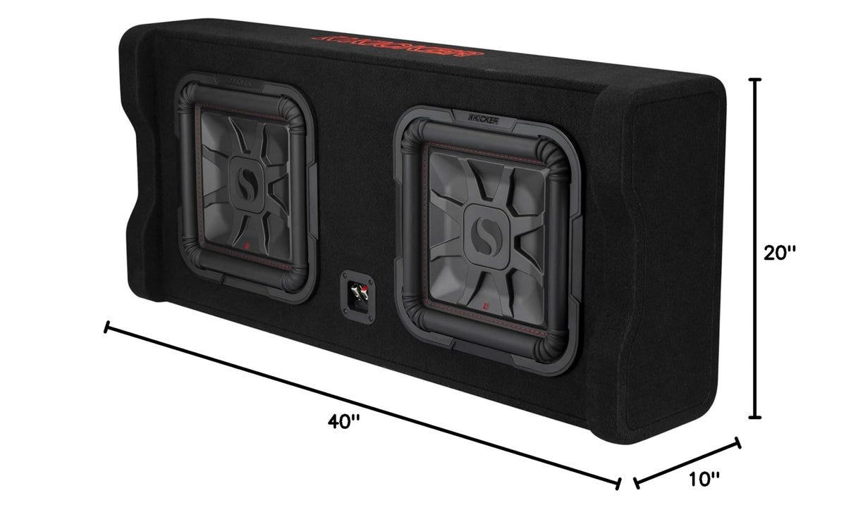 12" Dual Down Firing Enclosure M487