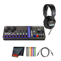 12-Channel Mixer & Headphones Bundle W32519