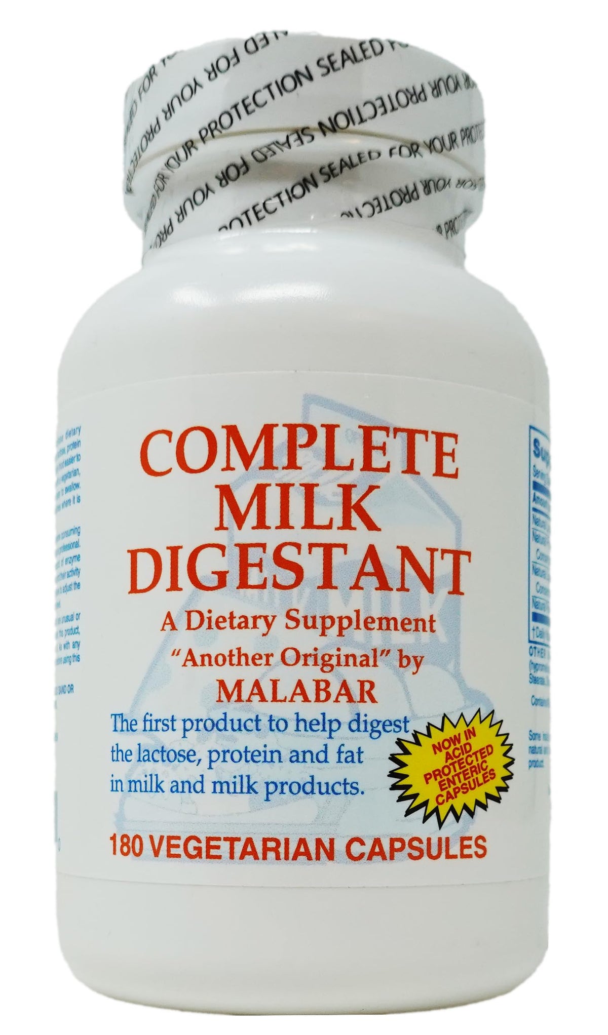 Milk Digestant 180 Count B42828