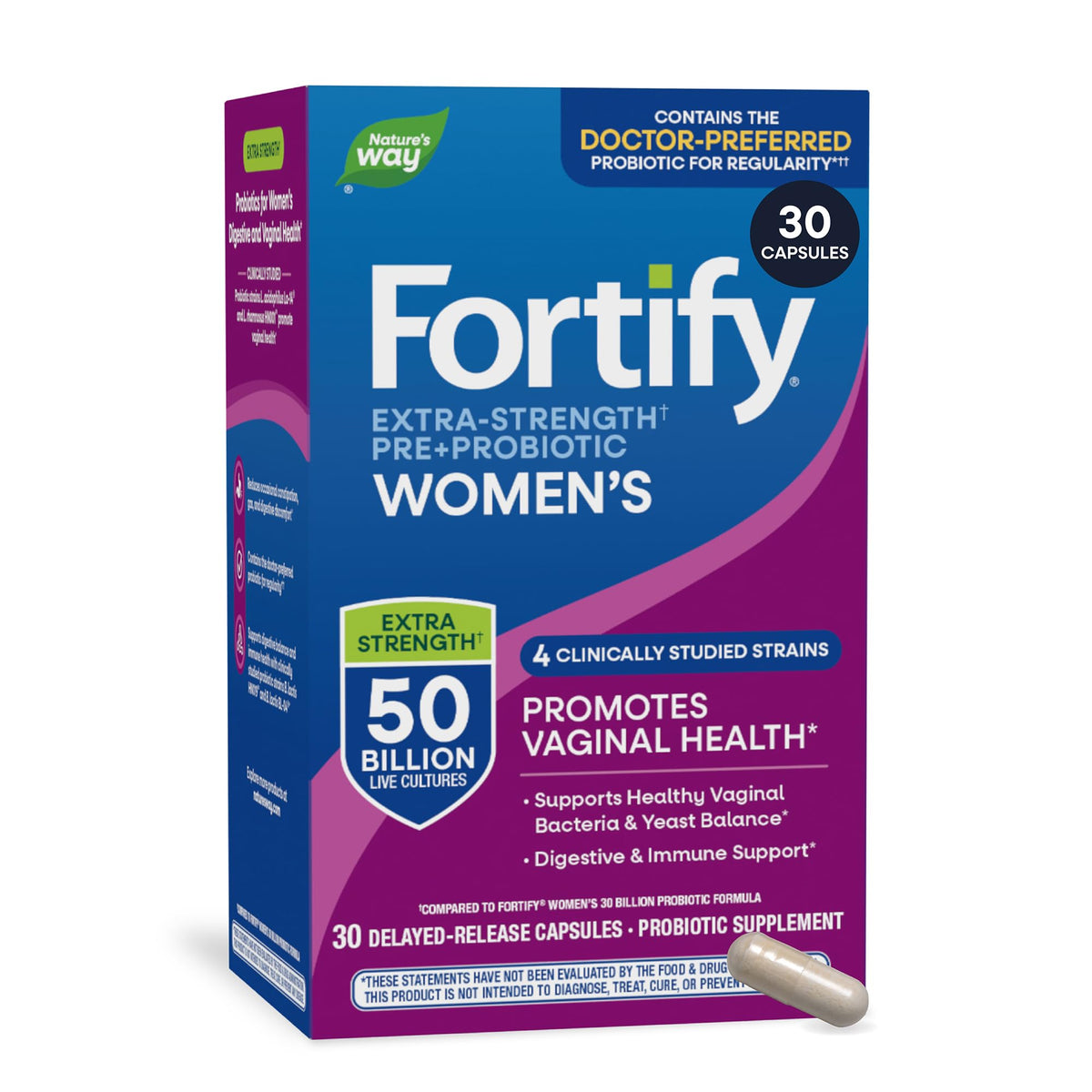 Pre+Probiotic 50B CFU 30ct D975934