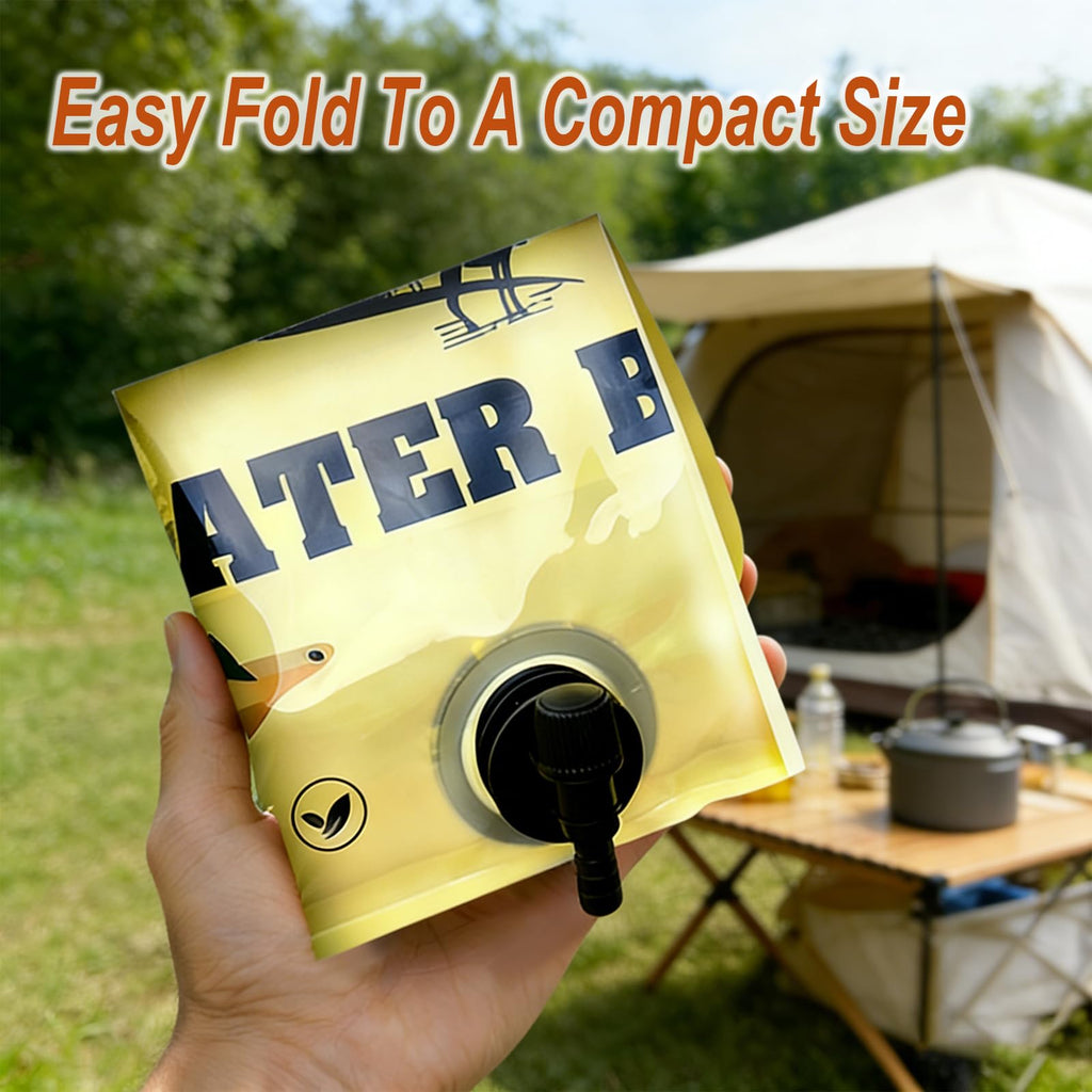 Collapsible 2 Gallon Water Container with Faucet P6746