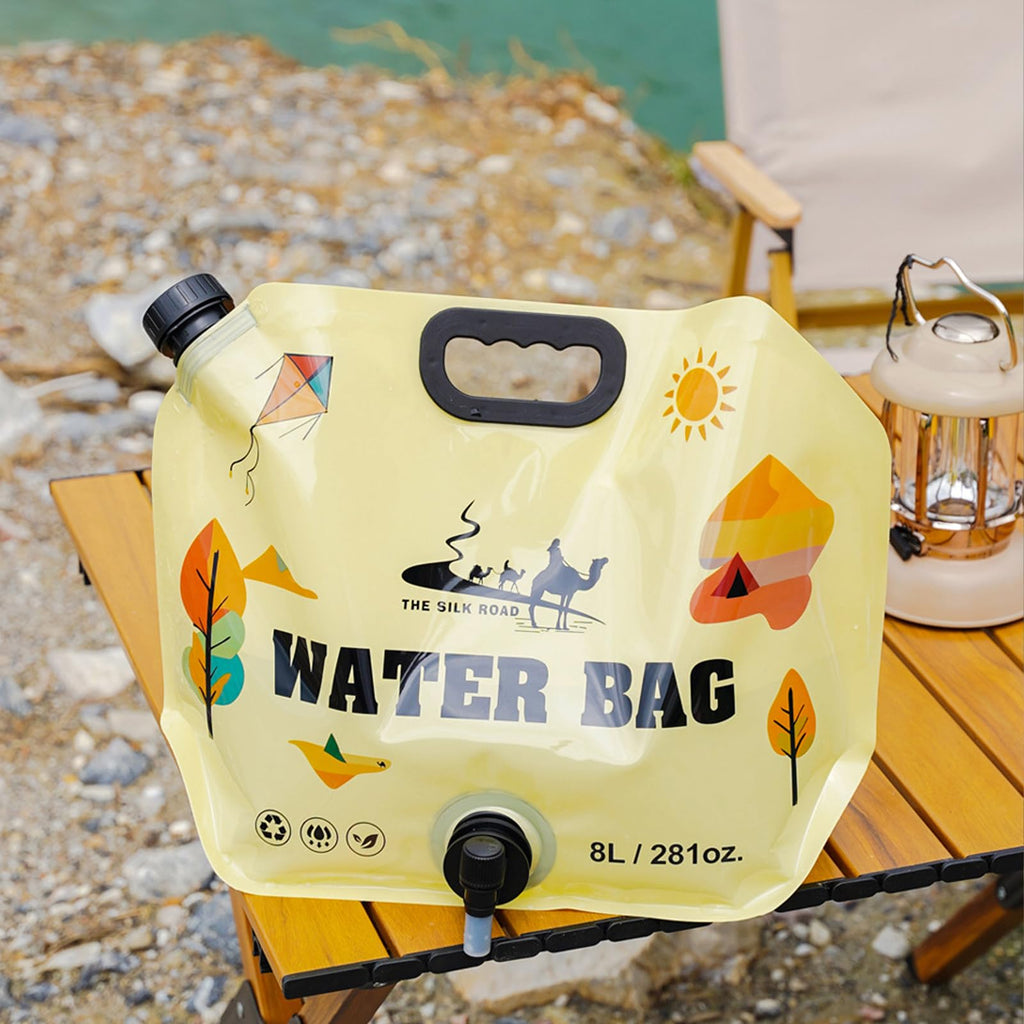 Collapsible 2 Gallon Water Container with Faucet P6746