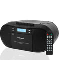Portable CD Cassette Boombox with Bluetooth MP3 USB FM Radio P5930
