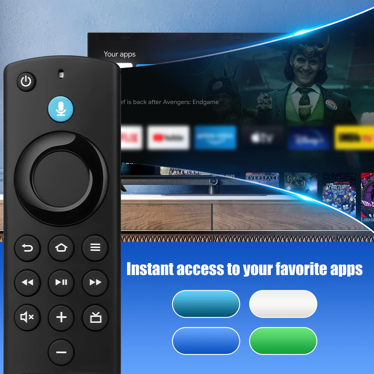 Fire Stick Remote Replacement Z269186
