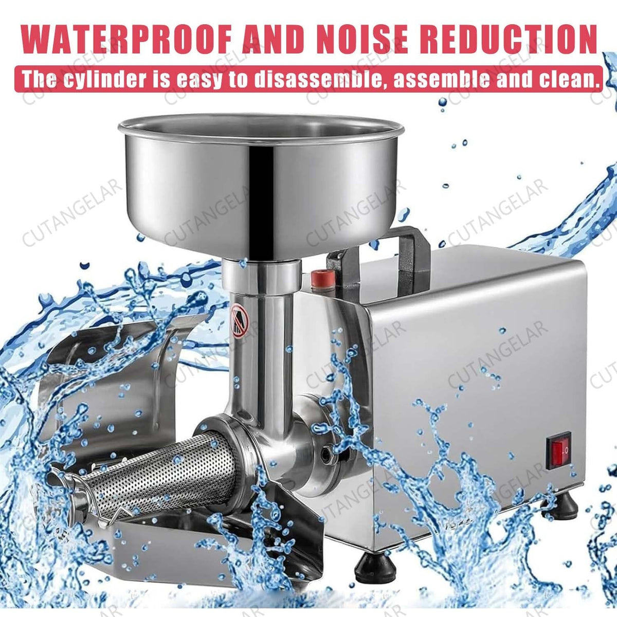 450W Stainless Steel Electric Jam Maker V6439