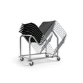 Heavy Duty Steel Stack Chair Dolly with Swivel Casters J96779
