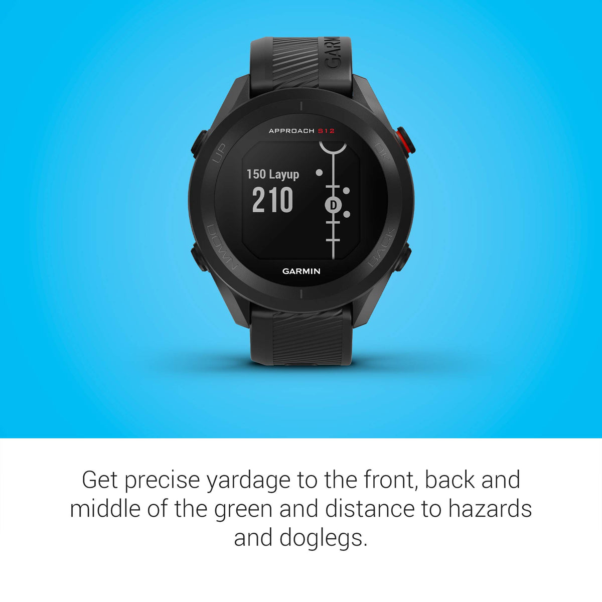 Black Golf Watch I37519