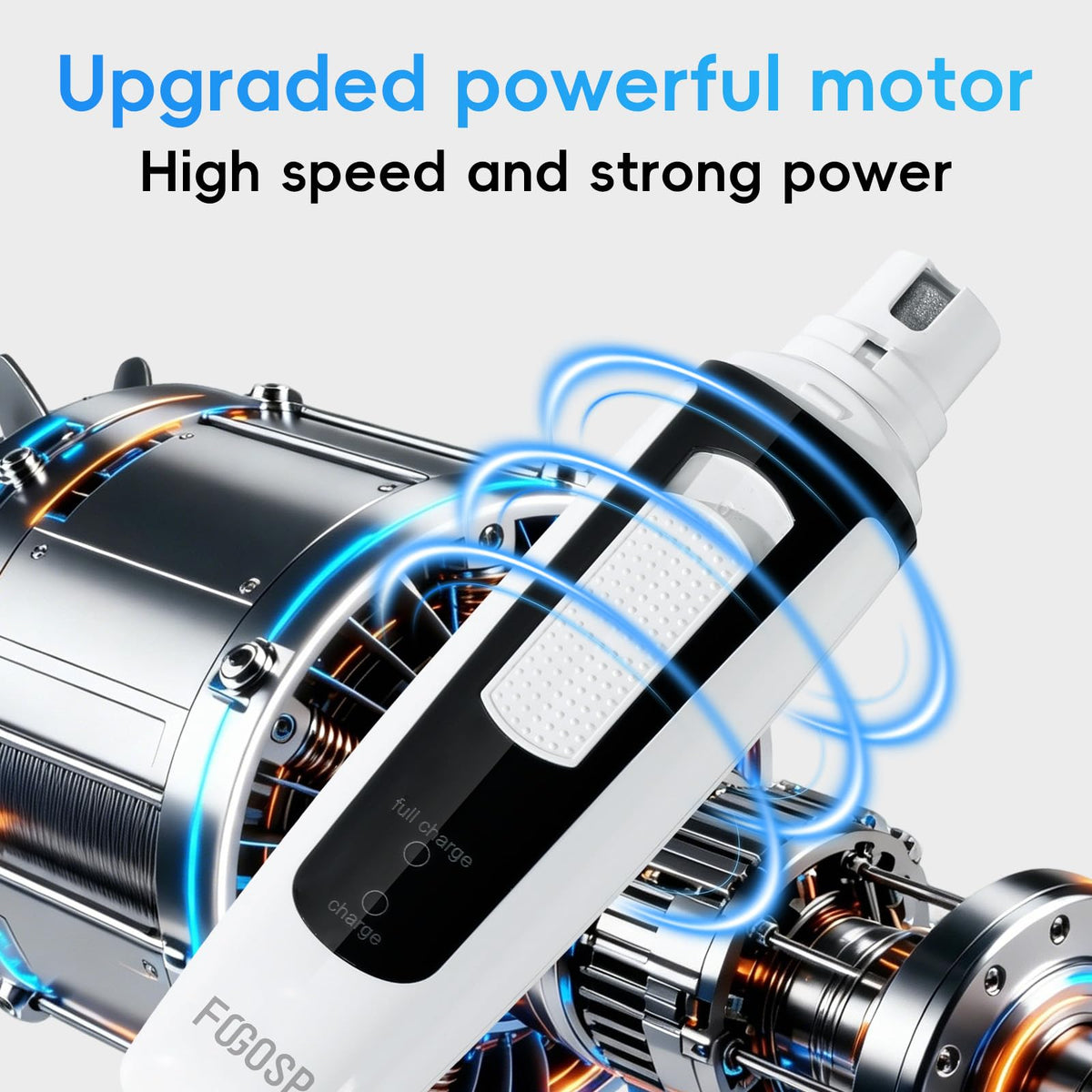 2-Speed Whisper-Quiet Electric Dog Nail Grinder R32740