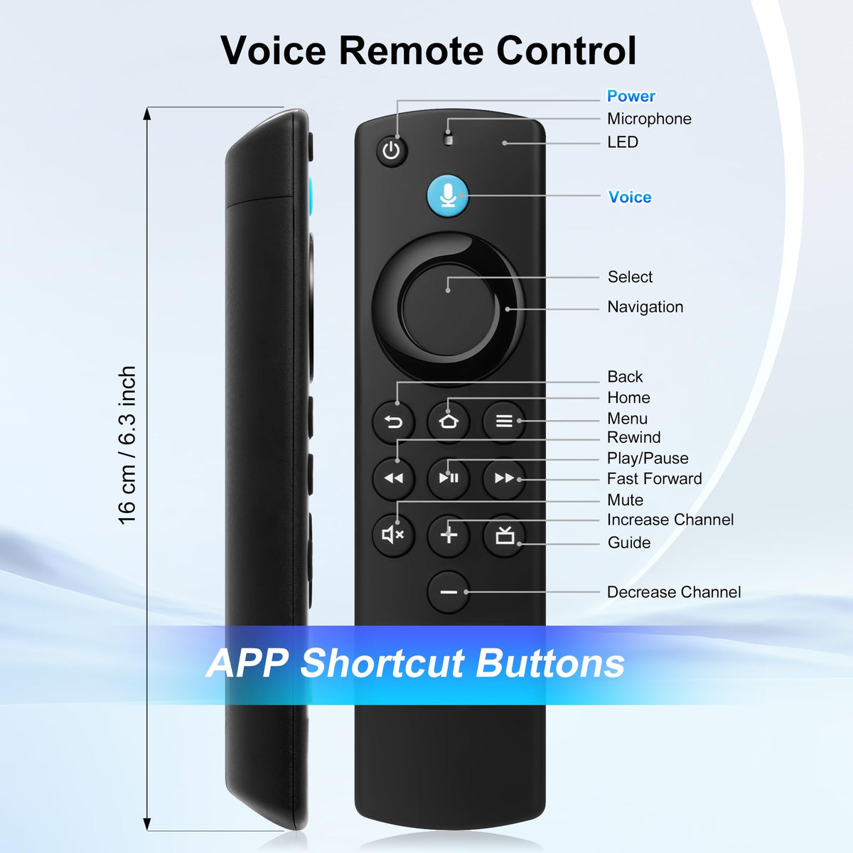 Fire Stick Remote Replacement Z269186