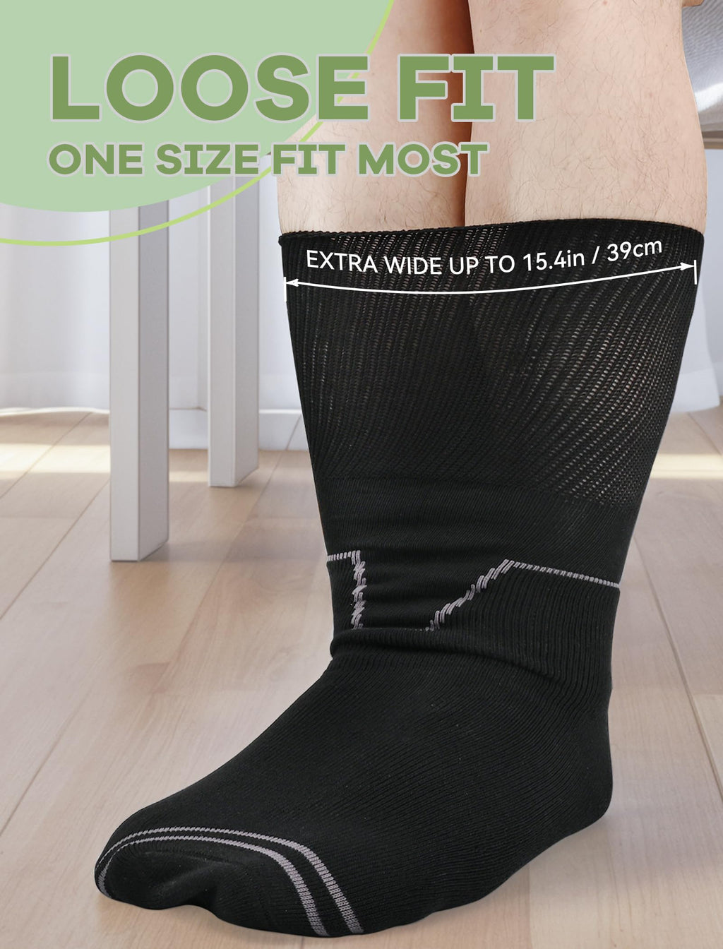 Bamboo Viscose Lightweight Socks 2 Pairs P38214