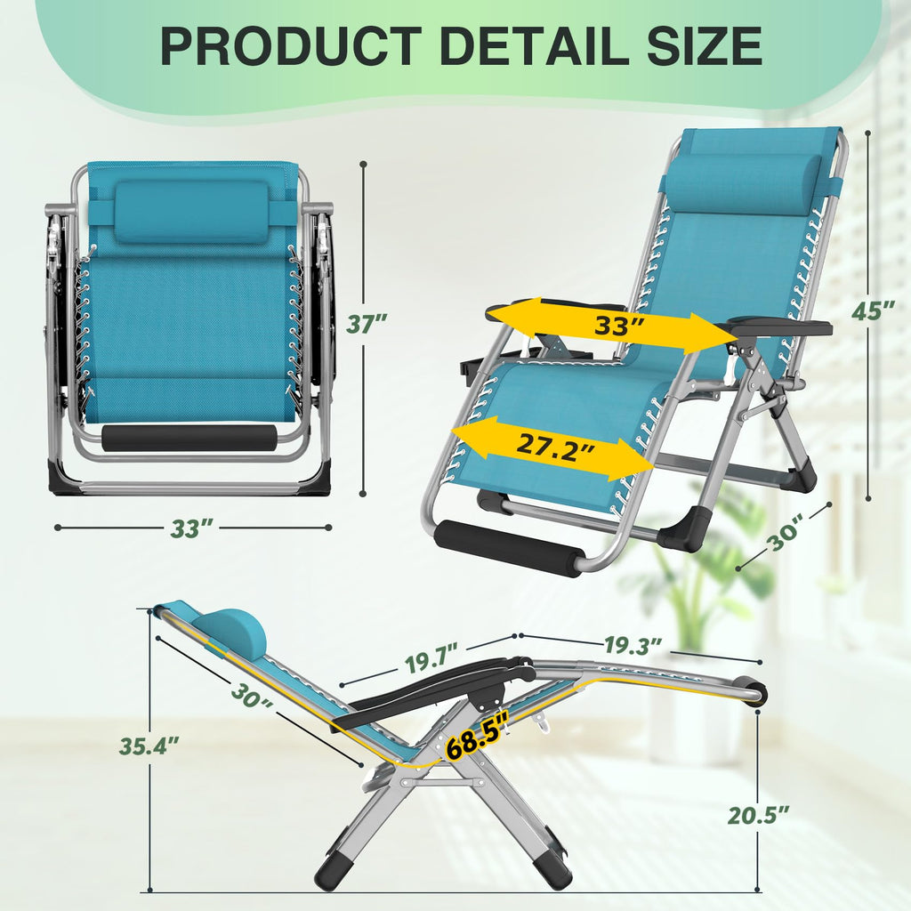 Oversized Zero Gravity Chair D65760